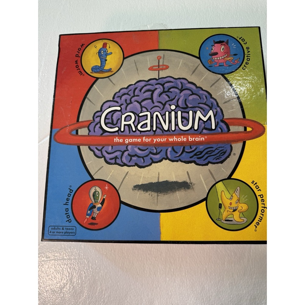 Cranium Board Game 2002‎ Fun for Teens & Adults Pre-Owned. The Clay Is Dried Up